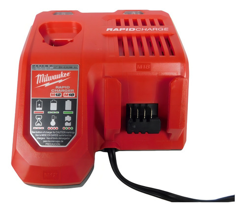 Cargador Rápido Multivoltaje M12 Y M18 Milwaukee 48591808