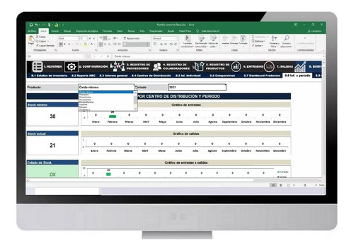 Plantilla Para Control Gestion De Inventarios Automatica