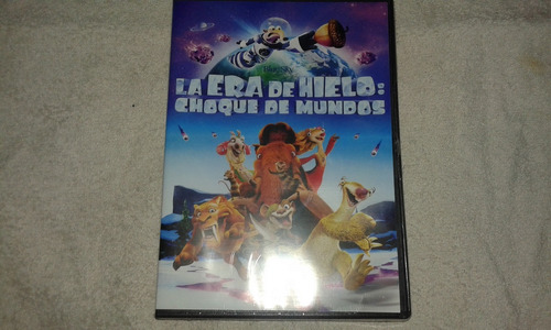 Dvd Original La Era Del Hielo 5 Choque De Mundos - Sellada!