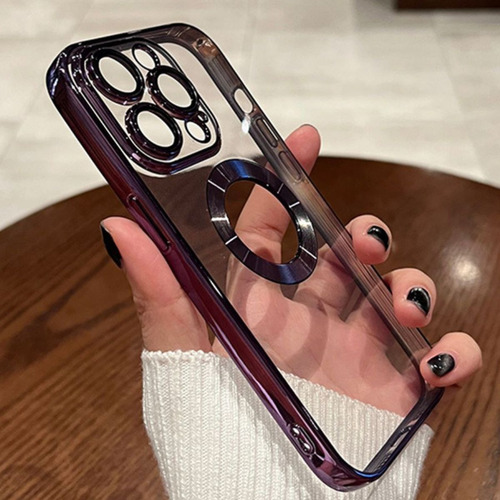 Capa Case Luxo Premium Transparente P/ iPhone 14 Pro