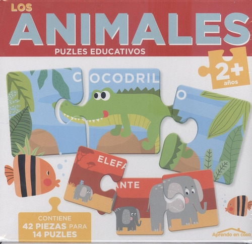 Los Animales (2+ Años)- Aprendo En Casa - Puzles Educativos 