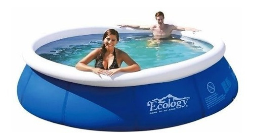 Piscina Inflable Familiar Ecology 3mx76cm Nueva + Obsequio