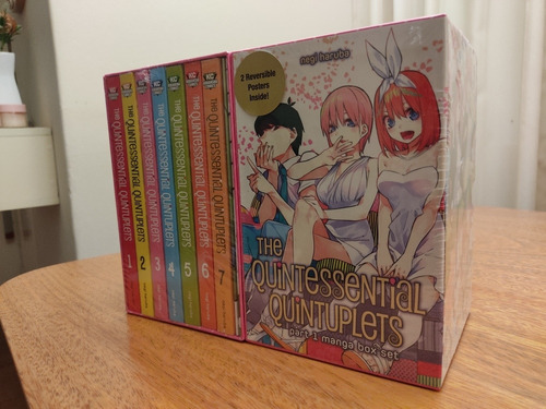 Quintillizas Box Set 1 Mangas En Inglés 