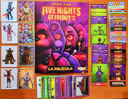 Album Five Nights At Freddy's La Pelicula Completo A Pegar 