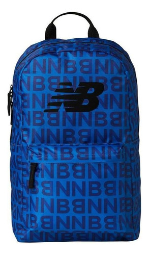 Mochila New Balance Opp Core Backpack Azul Diseño de la tela Liso Talle UN