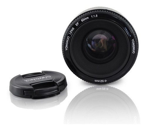 Imagem 1 de 4 de Lente Ef 50mm F1.8 Yongnuo Para Canon + Lens Pen Brinde