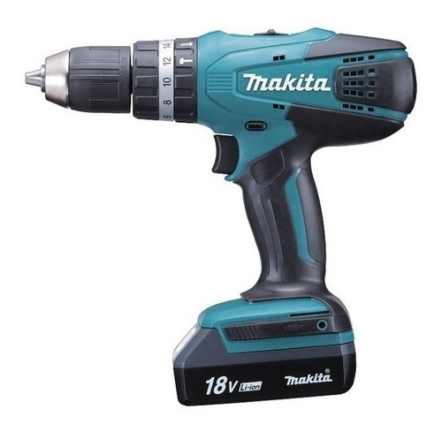 Taladro Percutor Makita 18v Hp457dz + Bateria + Cargador