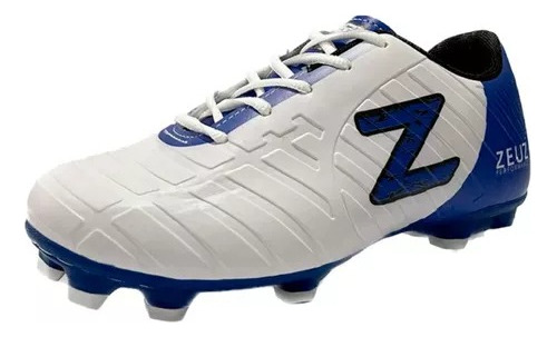 Botines De Futbol Campo Cesped Tapones Niños Zeus 1221cp 