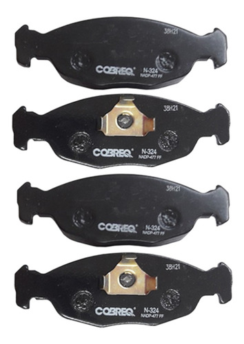 Pastilha De Freio Original Celta Corsa Prisma Classic Cobreq