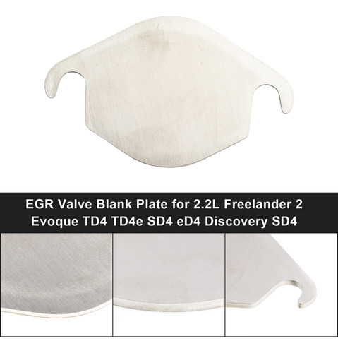 Plato Ciego Egr Para Freelander 2 Evoque Td4 Td4e De 2,2 L