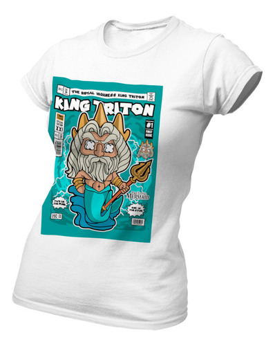 Playera King Triton Moda Cultura Pop