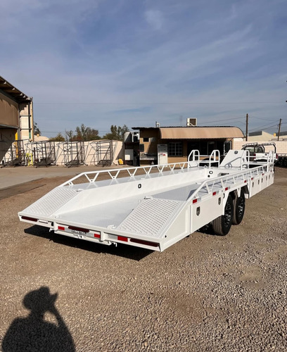 Remolque Para Rzr-can-am Con Gabinetes De 14,000 Lbs. Cap.