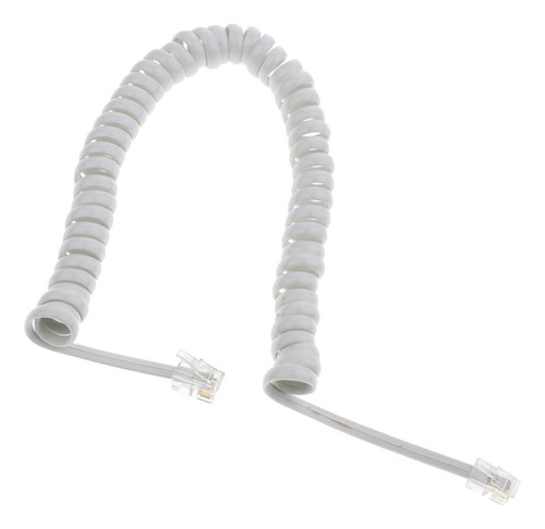 Cable De Línea 4p4c (5 Pies Desenrollado / 1 Pie Enrollado)