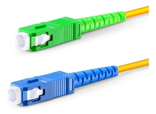 Cable De Fibra Óptica Monomodo Sc/apc Sc/upc 10 Metros