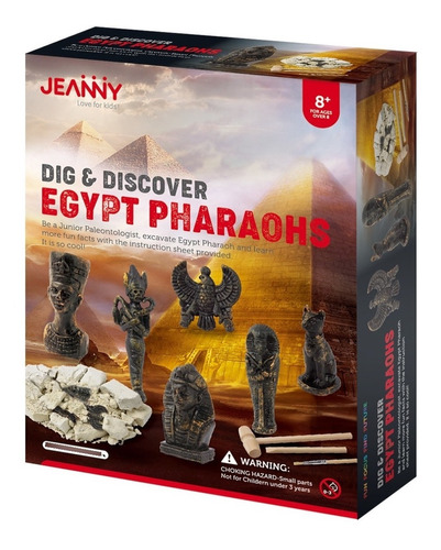 Excava Y Descubre Faraones Egipcios - Juguete Educativo