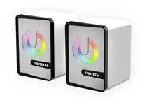 Comprar Parlantes Pc Notebook Gamer Led Fantech Escritorio Blancos