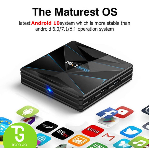 Tv Box Pro Smart Tv Android 10, 4gbram/64gb Rom 4k