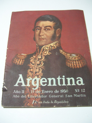 Lote 9 Antiguas Revistas Argentina Año 1950. 