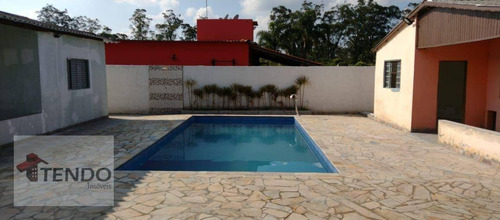 Imagem 2 de 15 de Imob03 - Chácara 1200 M² - Venda - 2 Dormitórios - Chácaras Duchen - Suzano/sp - Ch0107