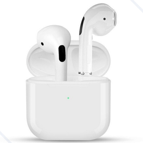 Fone De Ouvido Bluetooth Para iPhone Apple E Android Pro 4 Cor Branco