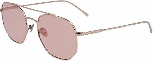 Lacoste L210s Gafas De Sol Cuadradas, Negro L9cjv