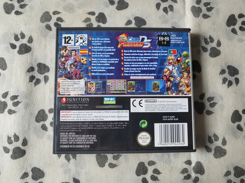 Snk Vs Capcom: Card Fighters Ds Original Para Ds/2ds & 3ds (Usado)