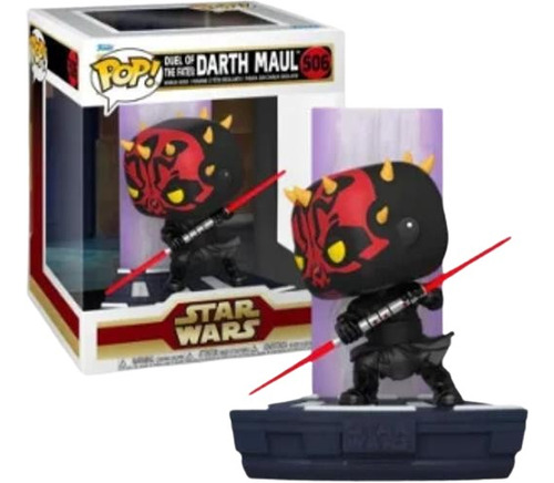 Boneco Funko Pop Star Wars Duel Of The Fates Darth Maul 506