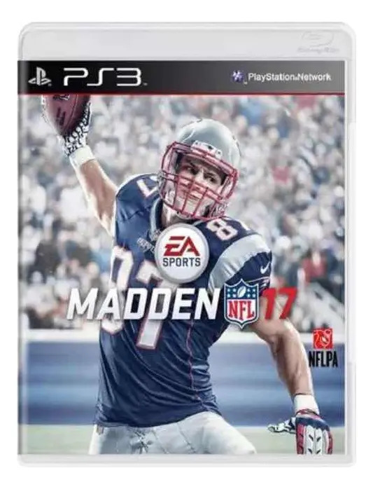 Madden NFL 17 PS3 Físico Jogo Esportes Multijogador EA Tiburon