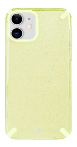 Funda Clear Glitter Brillo Alto Impacto Para iPhone 11 Pro