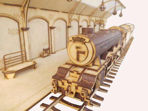 Imagen 9 de 10 de Rompecabezas King´s Cross Station (harry Potter) Puzzle 3d