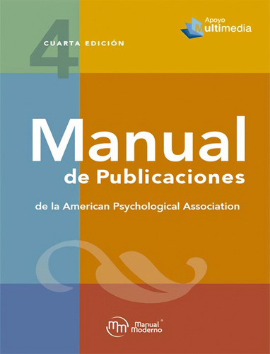 Libro Manual Apa 4ªedicion Ingles - Vv.aa