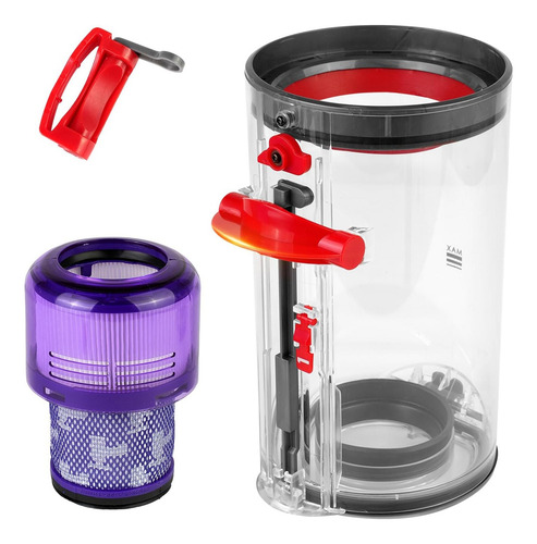 Contenedor De Polvo Grande Para Aspiradora V11 V15 Sv14 Sv15