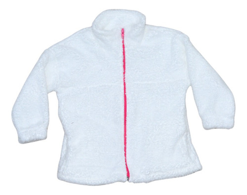 Campera Kids Niños Corderito Rosa Abrigada Escolar Niñas