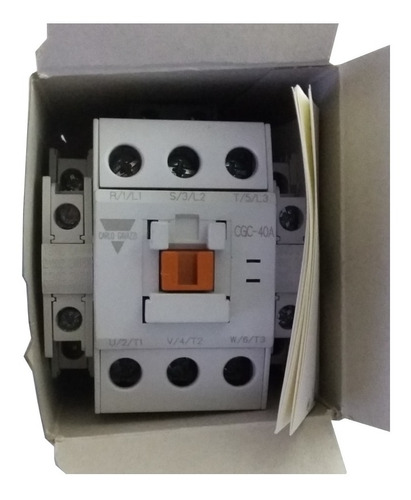 Contactor De 40 Amper, Bobina A 120vac, 2no, 2nc