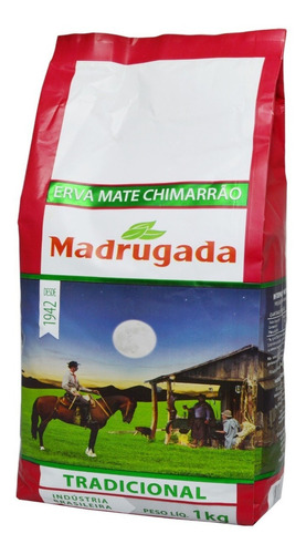 Erva-mate Madrugada chimarrão tradicional sem glúten 1 kg