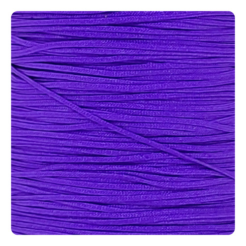 Pulsera San Benito Medalla Colgante Plata 925 Tejido Violeta 0 Mm