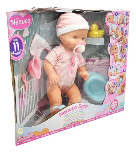Nenuco Sara El Bebe Mas Real 11 Funciones 38 Cm Famosa Cd Env o