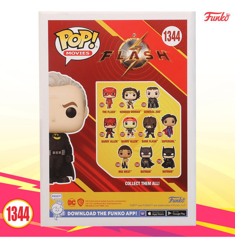 Funko Pop Batman Michael Keaton Sin Mascara #1344 Flash Dc