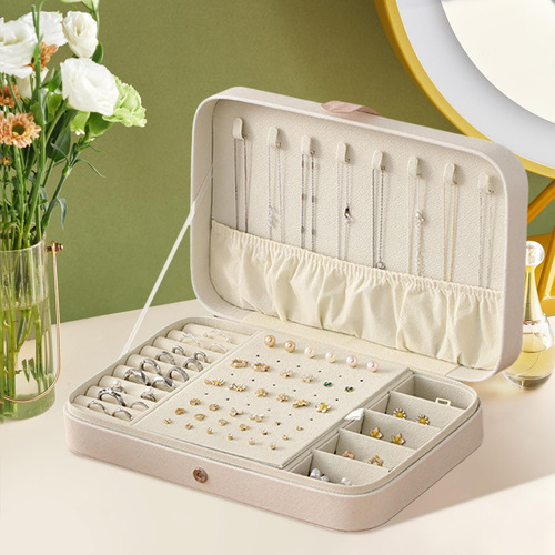 Cabecillos De La Caja De Almacenamiento De Joyas Organizador