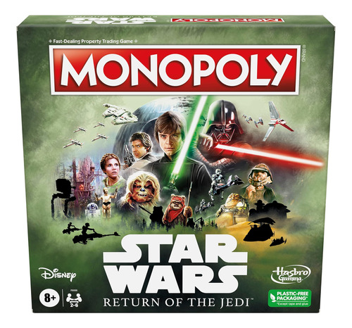 Monopoly: Juego De Mesa Star Wars Return Of The Jedi Para 2-