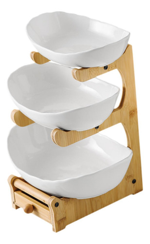 Conjunto De Bandejas De Servir De 3 Andares, Travessas De