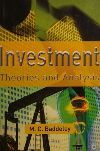 Investment: Theories & Analyses - Baddeley Michelle