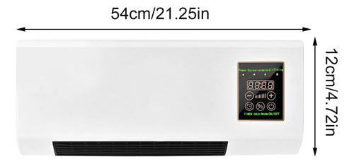 Paquete 10 Mini Calentador De Pared Calefactor Espacio Blanco