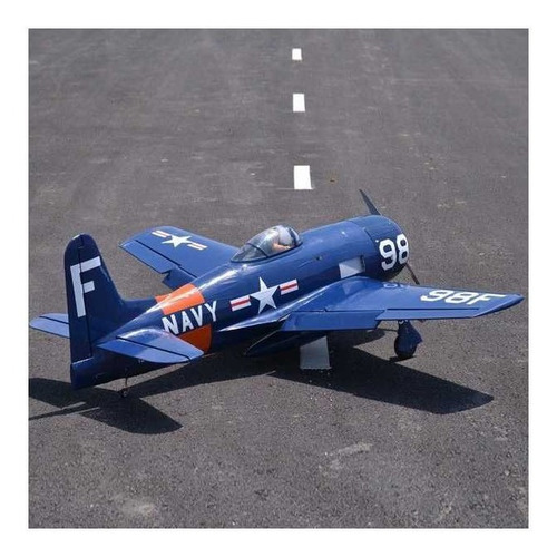 Avion Aeromodelismo Bearcat 1.60 Mts 2 Guerra Mundial Rc Kit