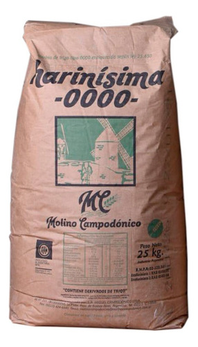 Harina Campodonico 0000 Venta X Kilo-consultar,minimo 25 Kg