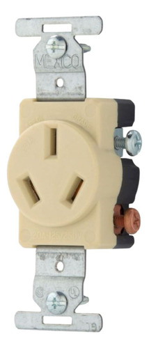Tomacorriente Simple 20a+pe Beige Nema 10-20r Eaton