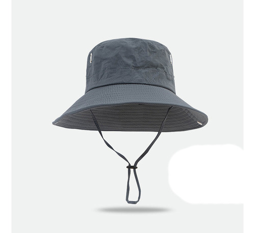 Sombrero Impermeable Sun Upf 50+ Brim Safari Bucket Hat A .