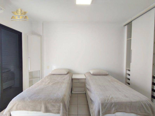 Imagem 14 de 20 de Flat À Venda Na Praia Das Pitangueiras, 2 Dormitórios, 1 Vaga. - Fl0003