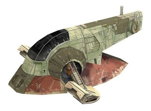 Star Wars Mandalorian Rompecabezas 3d Slave1 & Lightcruiser