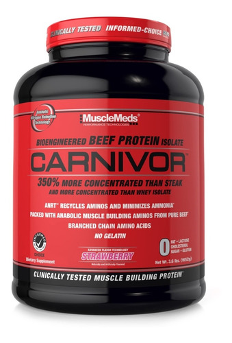 Proteina Carnivor Musclemeds 4lbs
